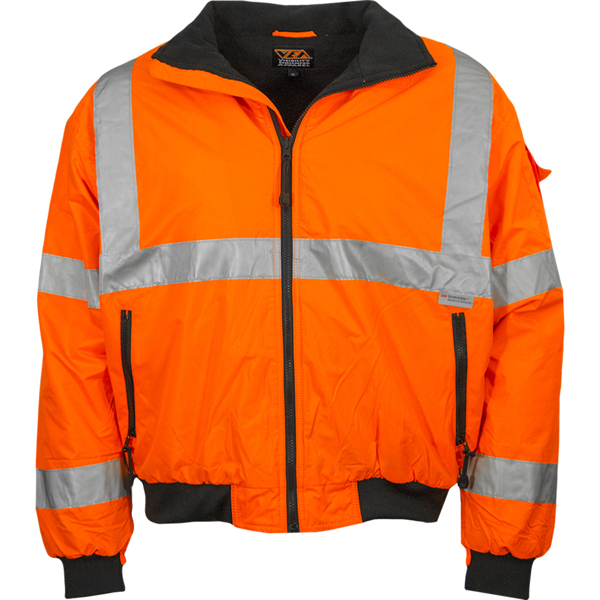 Reflective Apparel ANSI Type R Class 3 Water-Resistant 3-Seasons Jacket - Inner Liner