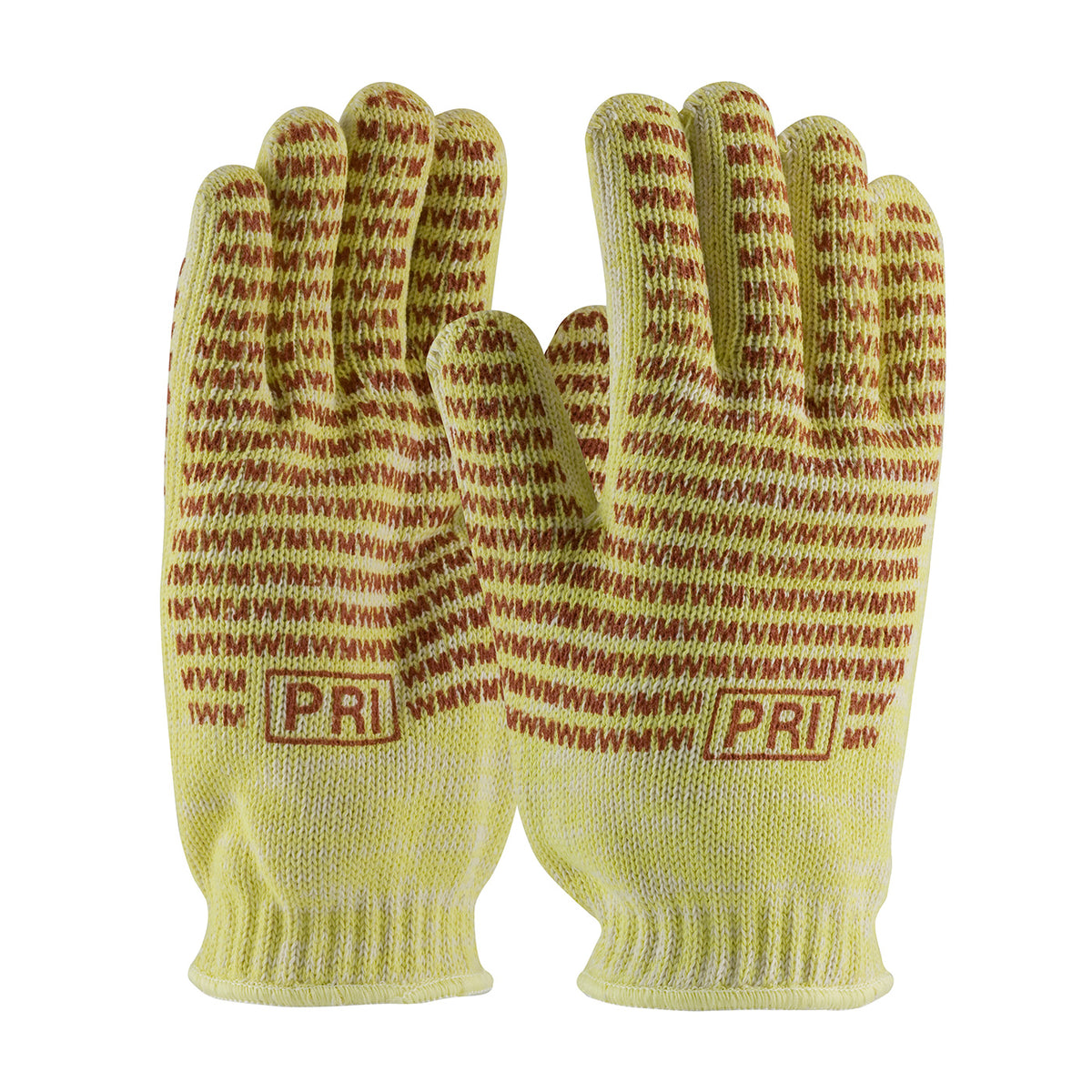 PIP DuPont™ Kevlar® / Cotton Seamless Knit Hot Mill Glove with Cotton Liner and Double-Sided EverGrip™ Nitrile Coating - 24 oz