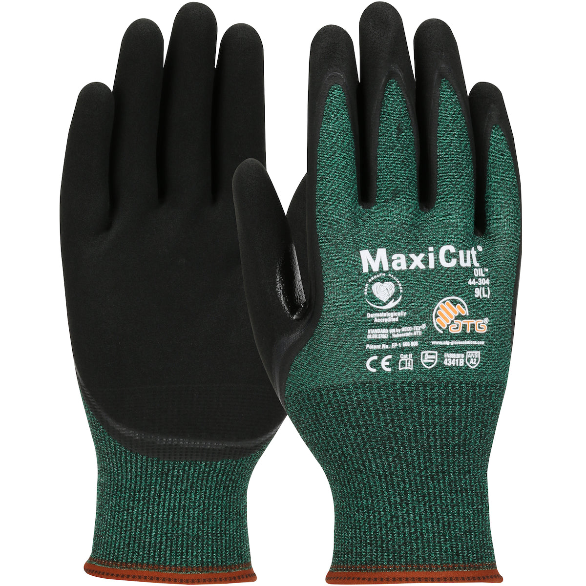 PIP Seamless Knit A2 Engineered Yarn Glove with Nitrile Coated MicroFoam Grip on Palm &amp; Fingers