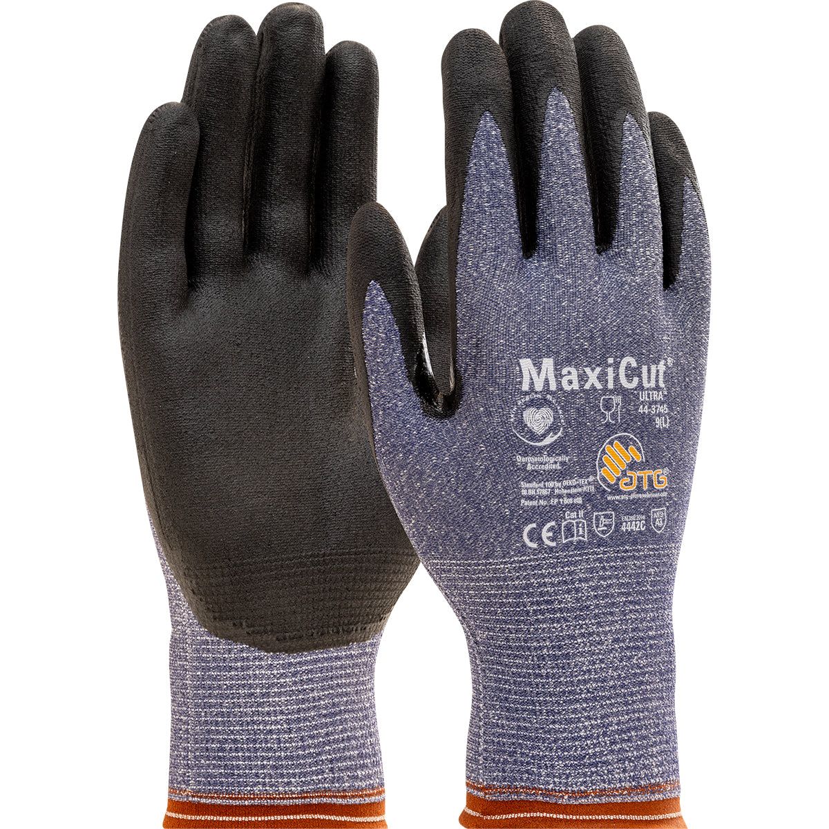 PIP Seamless Knit A3 Engineered Yarn Glove with Premium Nitrile Coated MicroFoam Grip on Palm &amp; Fingers - Touchscreen