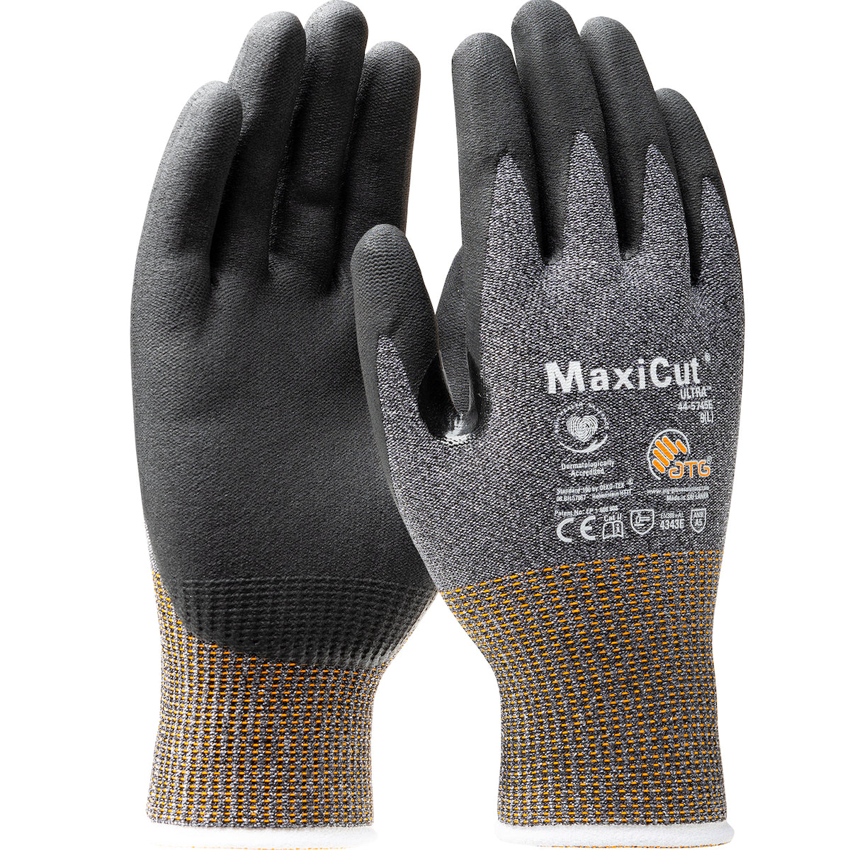 PIP Seamless Knit A5 Engineered Yarn with Premium Nitrile Coated MicroFoam Grip on Palm &amp; Fingers - Touchscreen