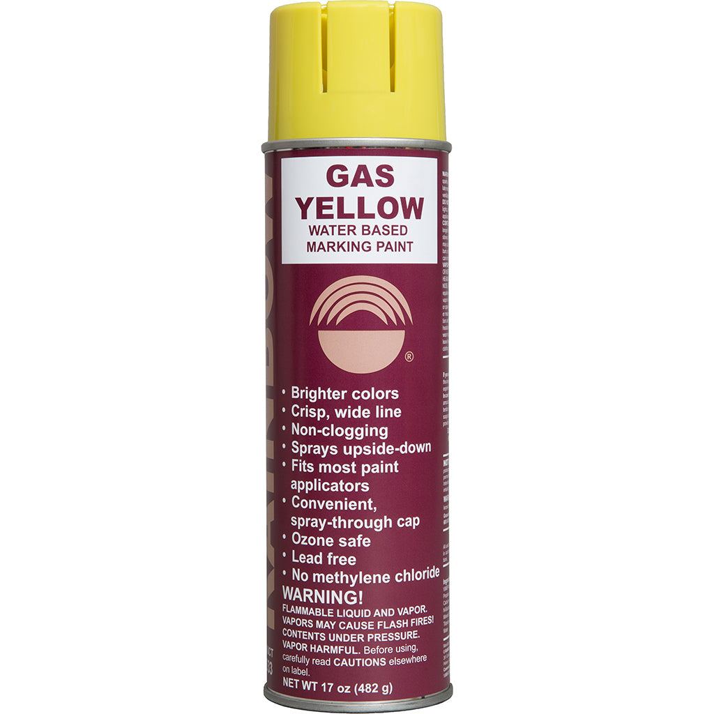 Gas Yellow Water-Based Marking Paint