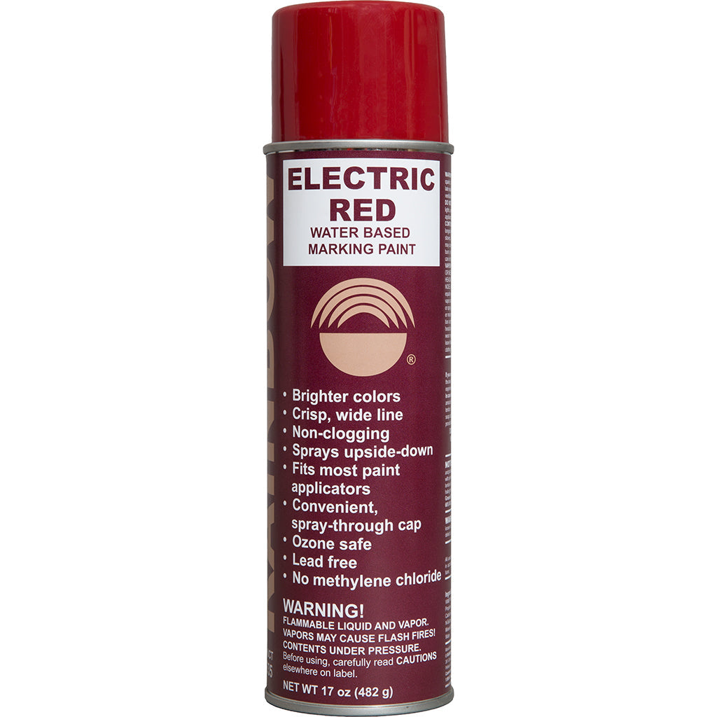 Electric Red Water-Based Marking Paint