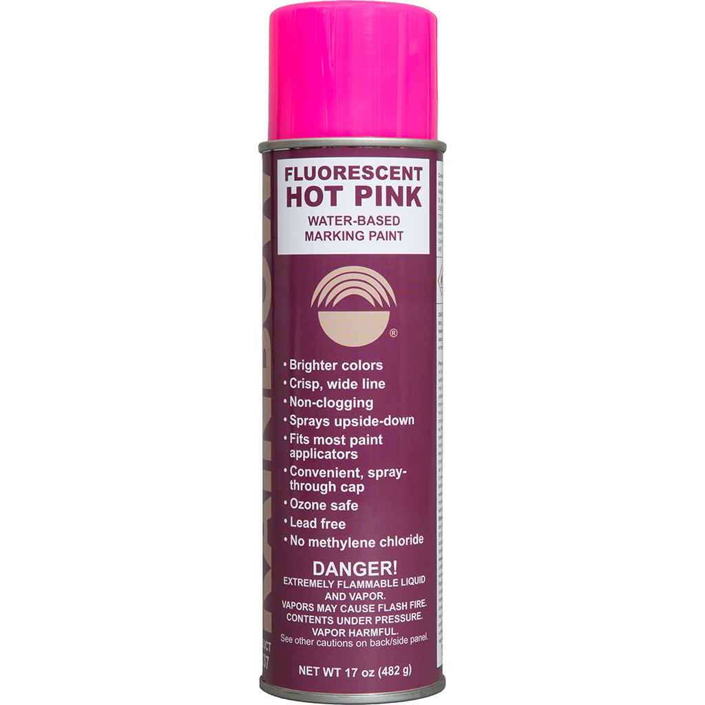 Fluorescent Hot Pink Water-Based Marking Paint