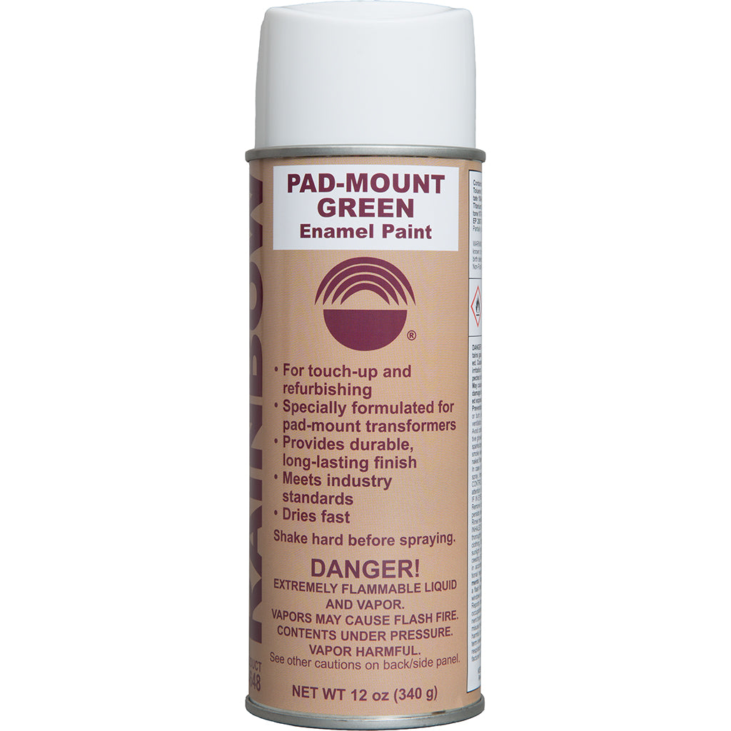 Pad-Mount Green Enamel Paint