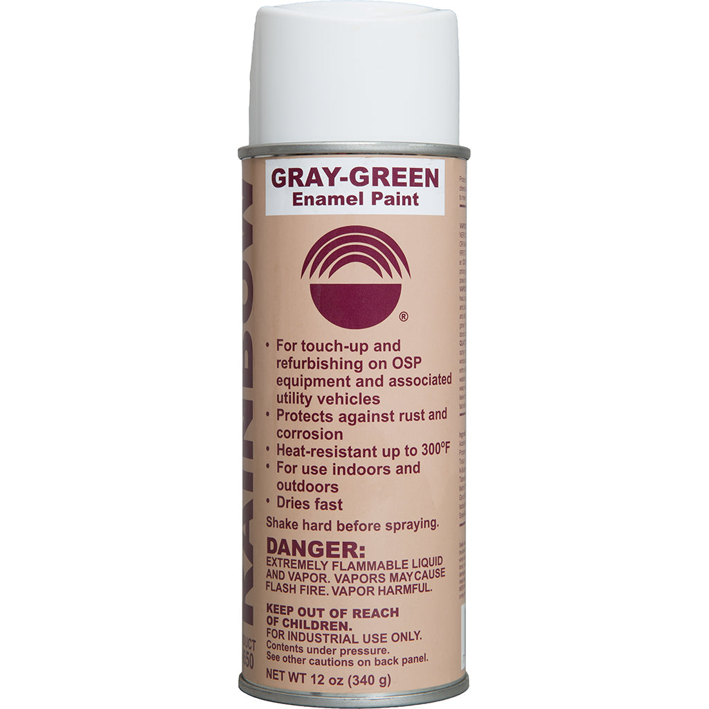 Gray-Green Enamel Paint