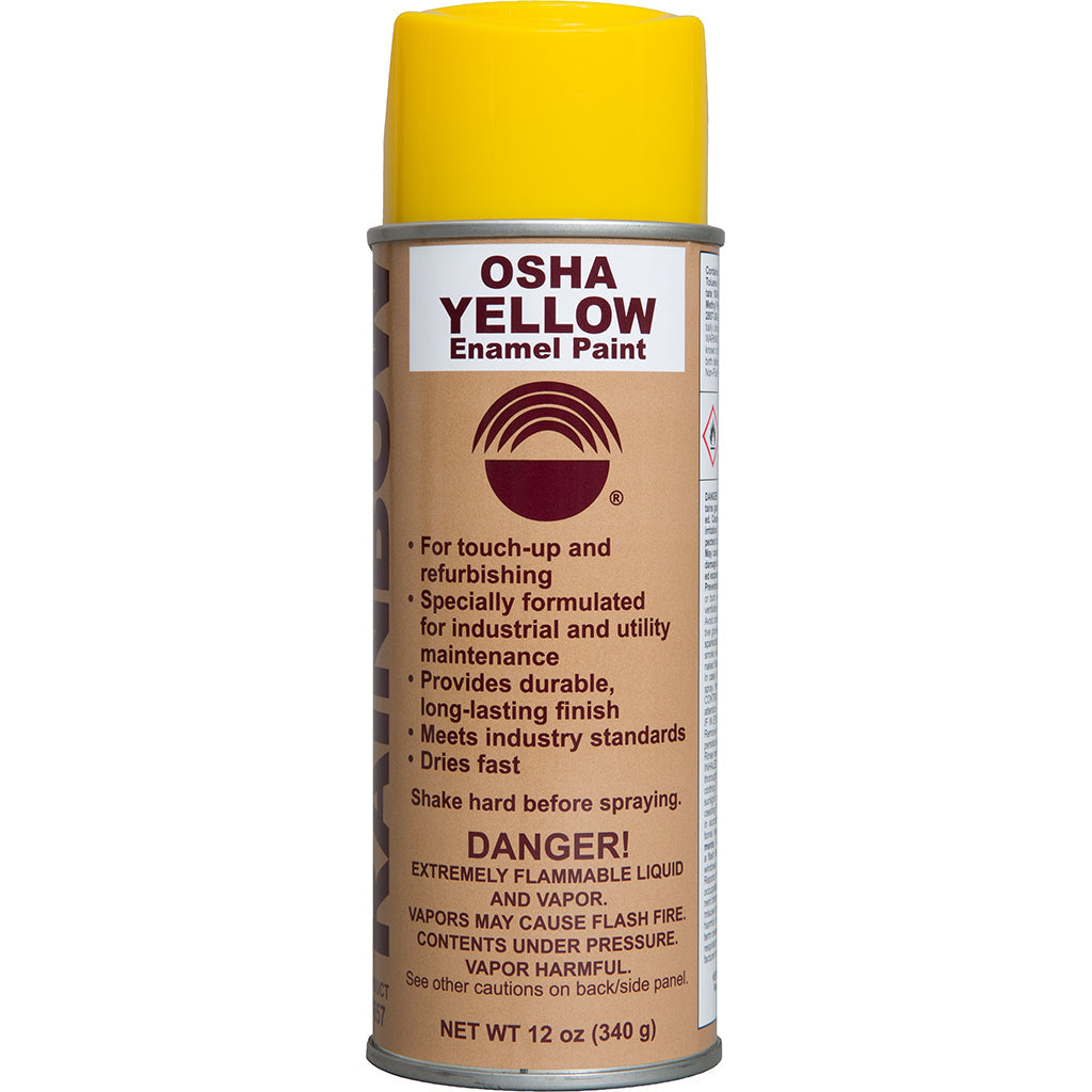 OSHA Yellow Enamel Paint