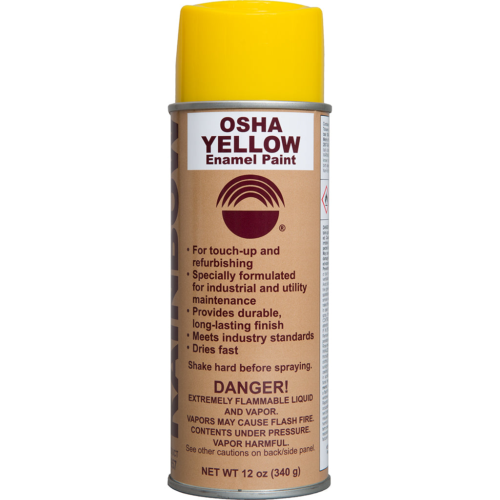 OSHA Yellow Enamel Paint