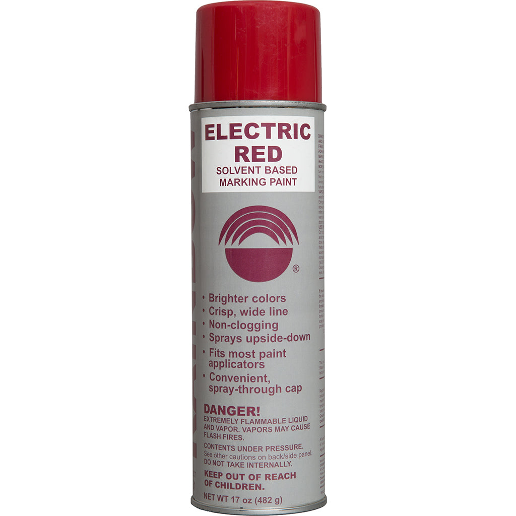 Electric Red Solvent-Based Marking Paint