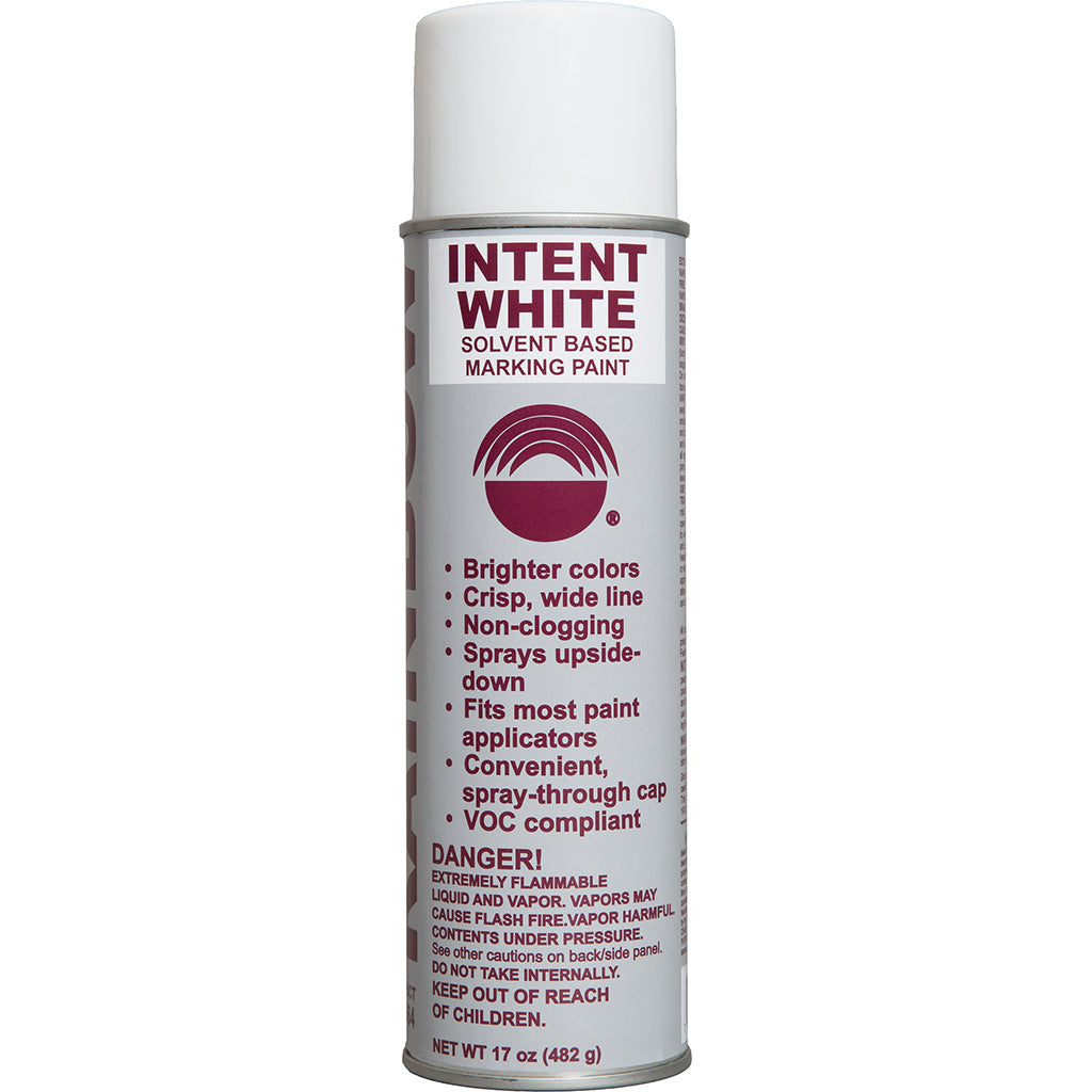 Intent White Solvent-Based Marking Paint