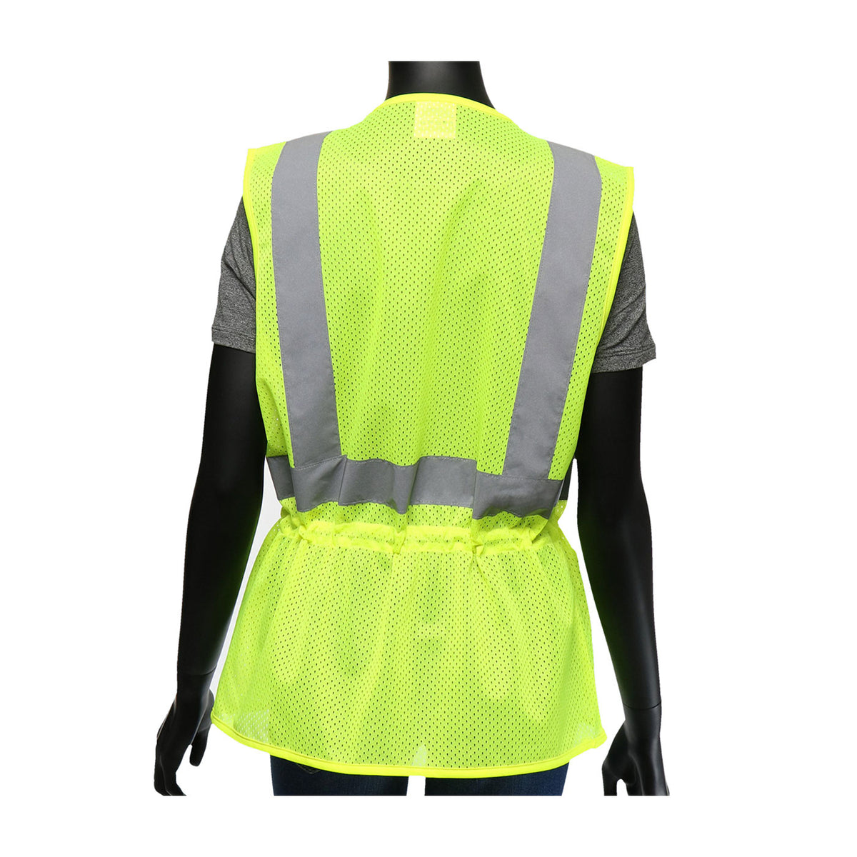 ANSI Type R Class 2 Women's Contoured Mesh Vest with Adjustable Waist