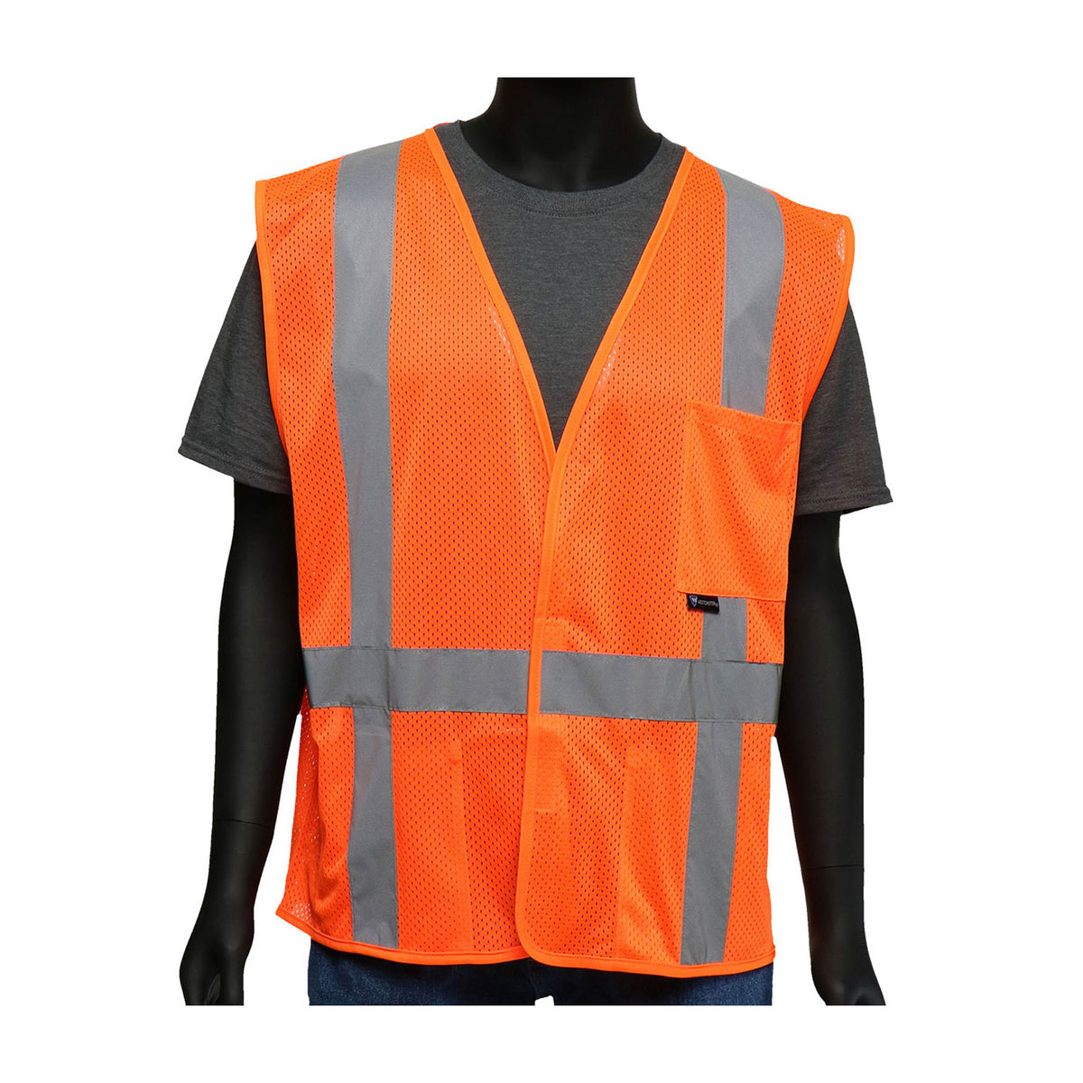 ANSI Type R Class 2 FR Treated Three Pocket Mesh Vest (47218)