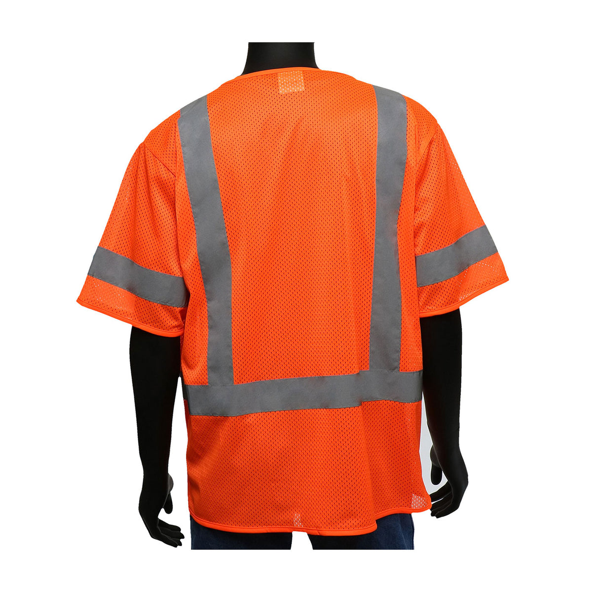 ANSI Type R Class 3 Three Pocket FR Treated Mesh Vest (47309)
