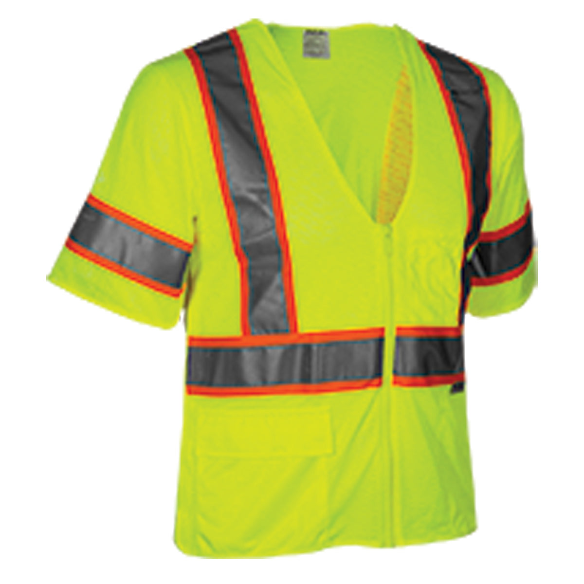 ANSI Type R Class 3 Seven Pocket Mesh Breakaway Vest