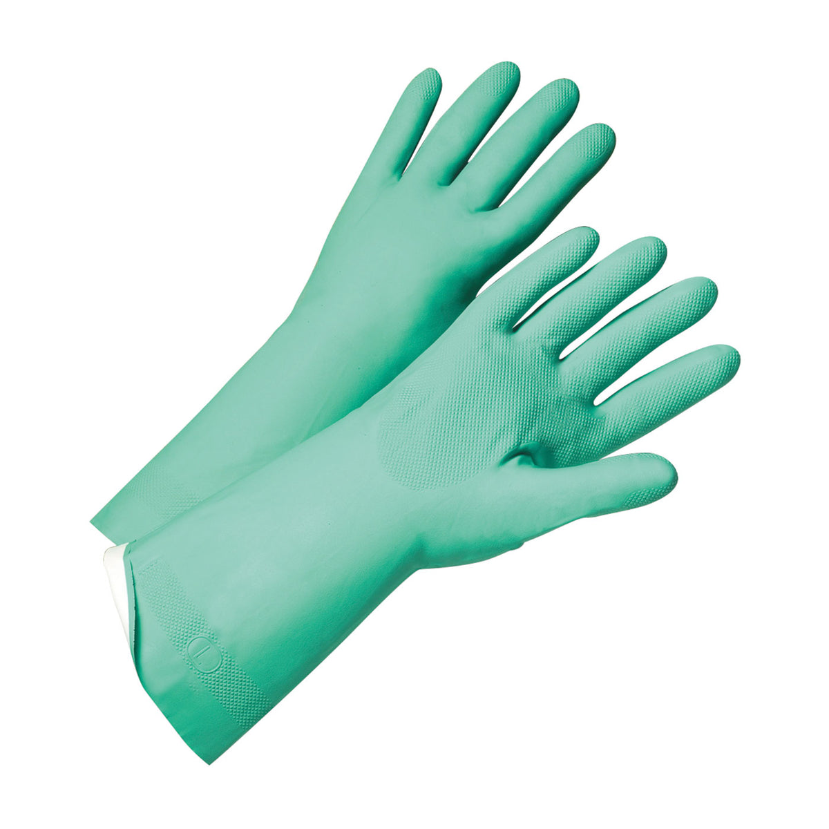 PIP Unsupported Nitrile, Flock Lined with Raised Diamond Grip - 18 Mil