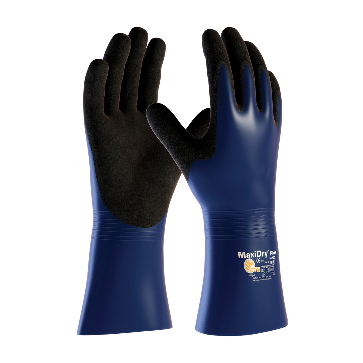 PIP Nitrile Coated Glove with Nylon / Elastane Liner and Non-Slip Grip on Palm &amp; Fingers