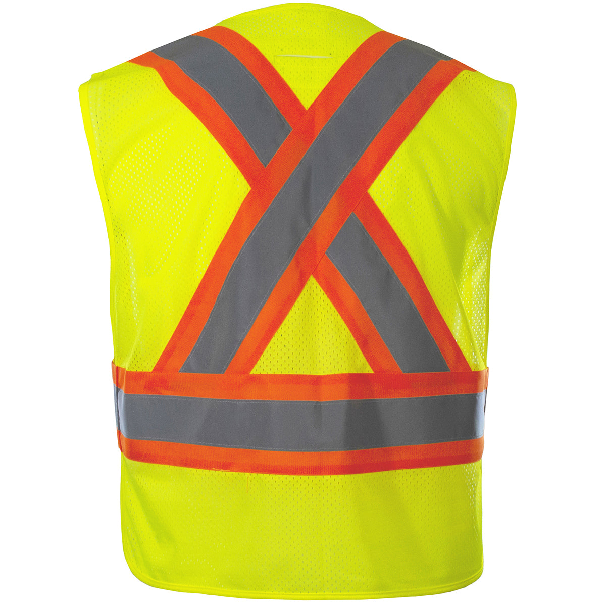 ANSI Type R Class 2 Breakaway Mesh Vest with Adjustable Waistline