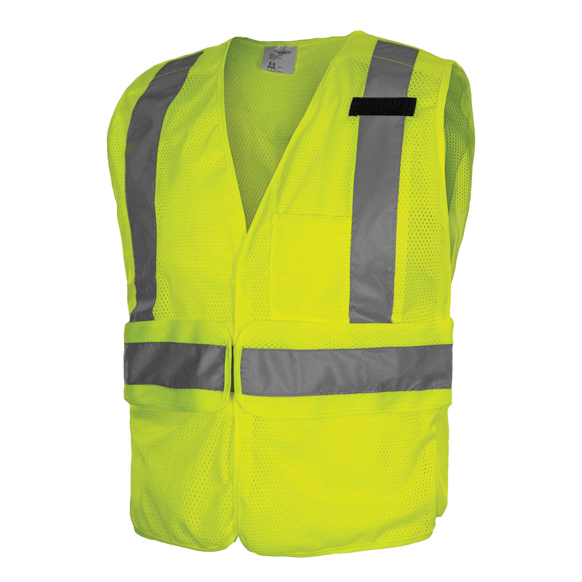 ANSI Type R Class 2 Breakaway Mesh Vest with Adjustable Side Wrap Closure