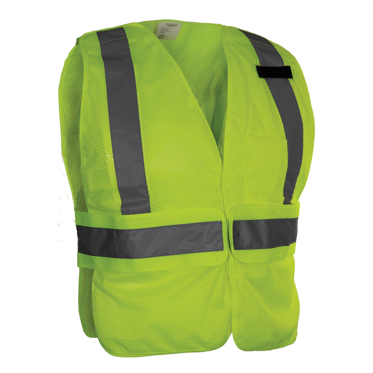 ANSI Type R Class 2 Breakaway Mesh Vest with Adjustable Side Wrap Closure