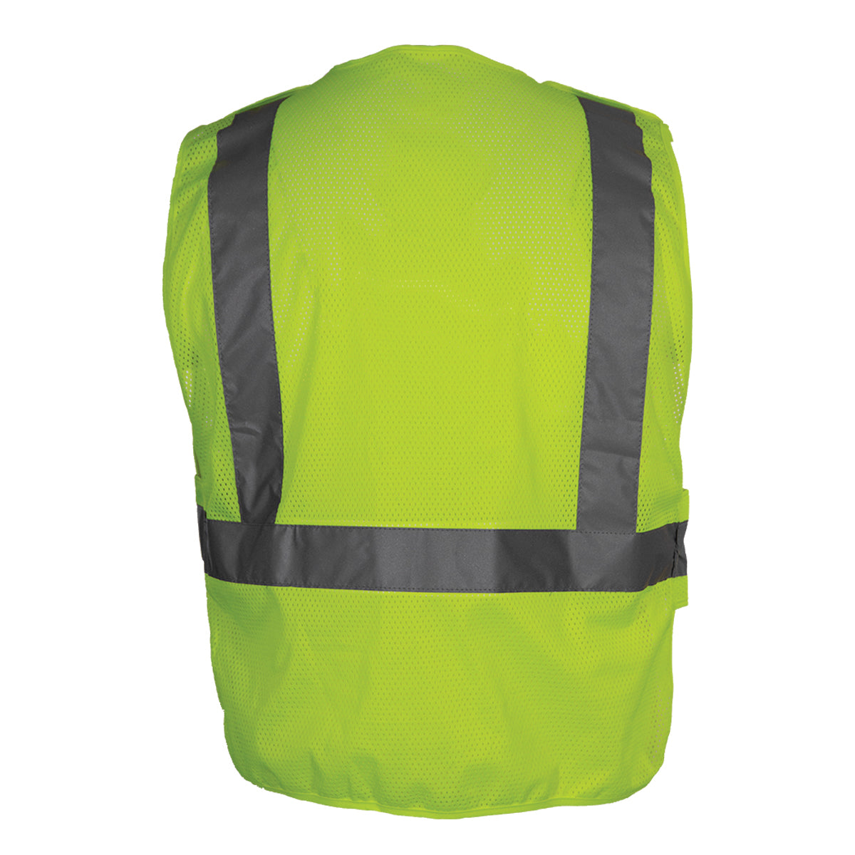ANSI Type R Class 2 Breakaway Mesh Vest with Adjustable Side Wrap Closure