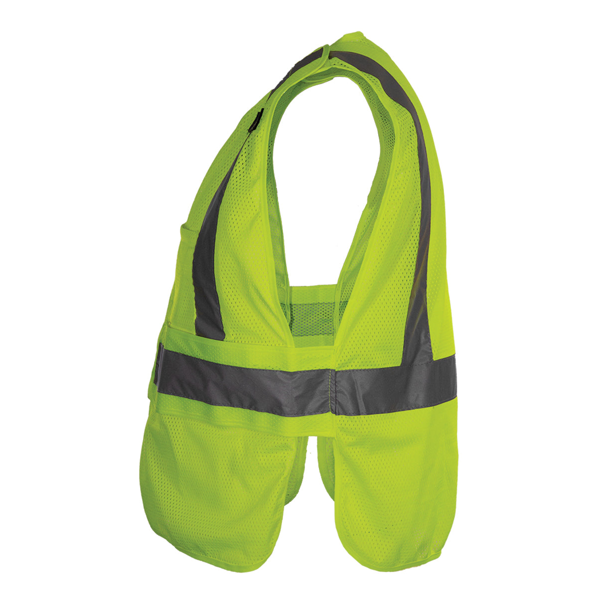 ANSI Type R Class 2 Breakaway Mesh Vest with Adjustable Side Wrap Closure