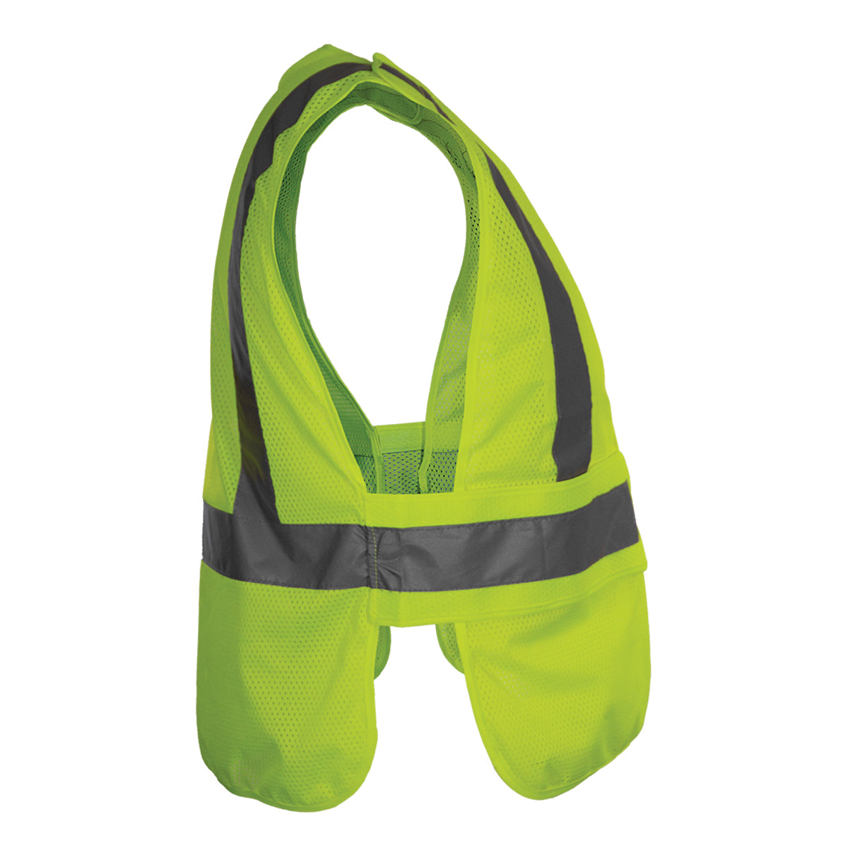 ANSI Type R Class 2 Breakaway Mesh Vest with Adjustable Side Wrap Closure