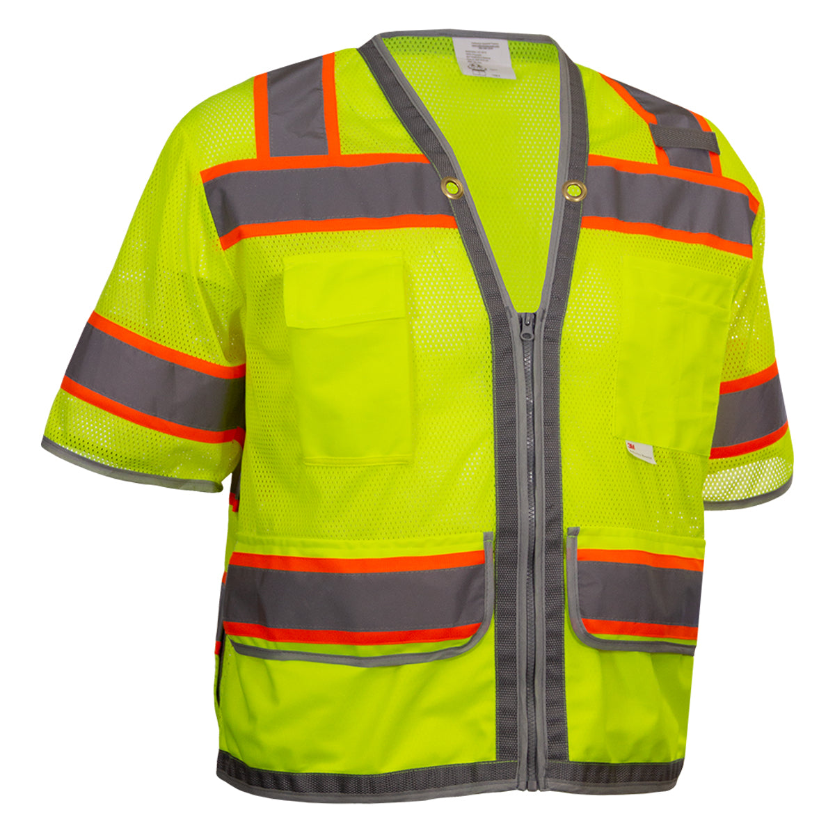 ANSI Type R Class 3  Twelve Pocket Surveyors Vest
