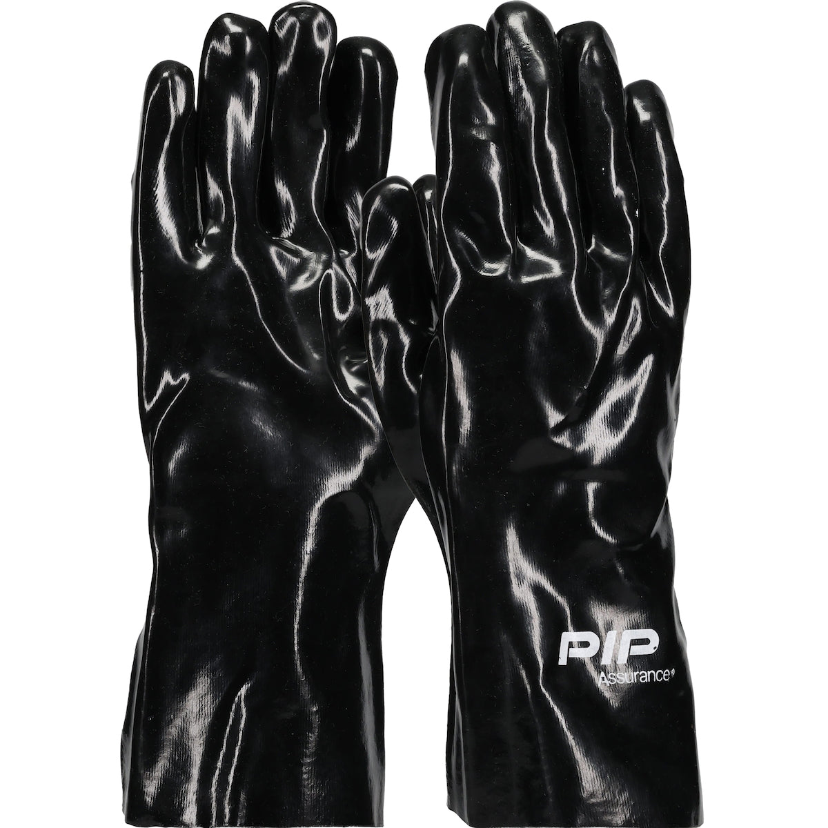 PIP Premium PVC Dipped Glove with Interlock Liner and Smooth Finish - 12" Length – MENS