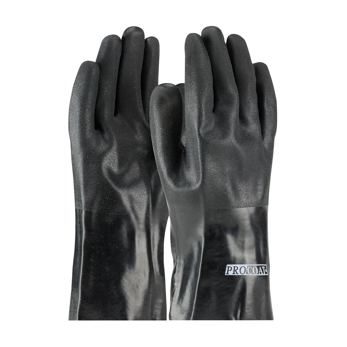 PIP Premium PVC Dipped Glove with Jersey Liner and Rough Acid Finish - 12" Length – MENS