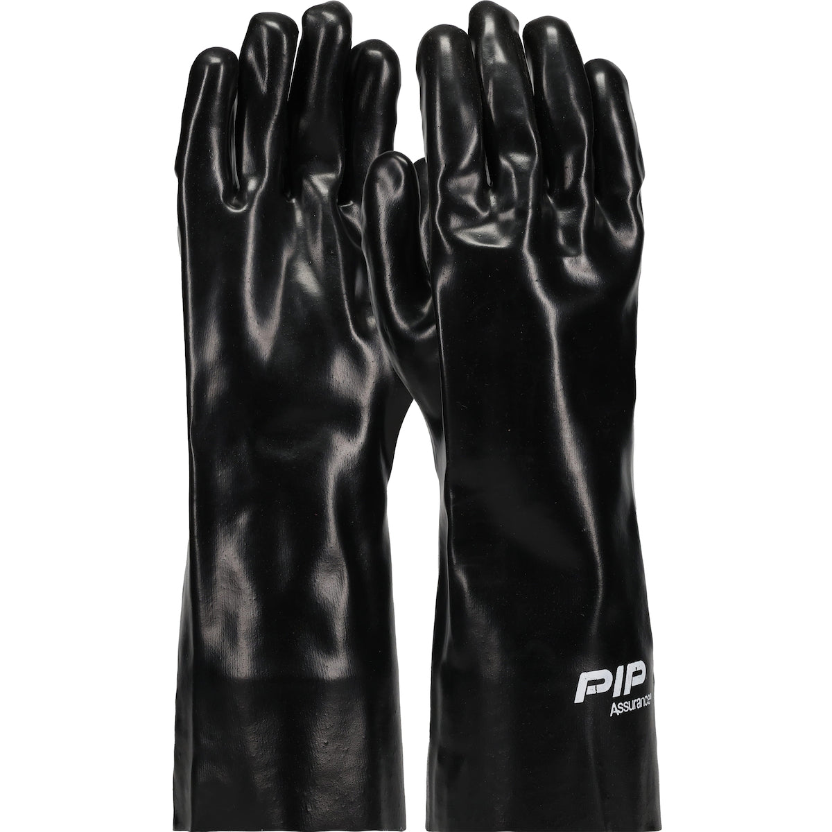 PIP Premium PVC Dipped Glove with Interlock Liner and Smooth Finish - 14" Length – MENS