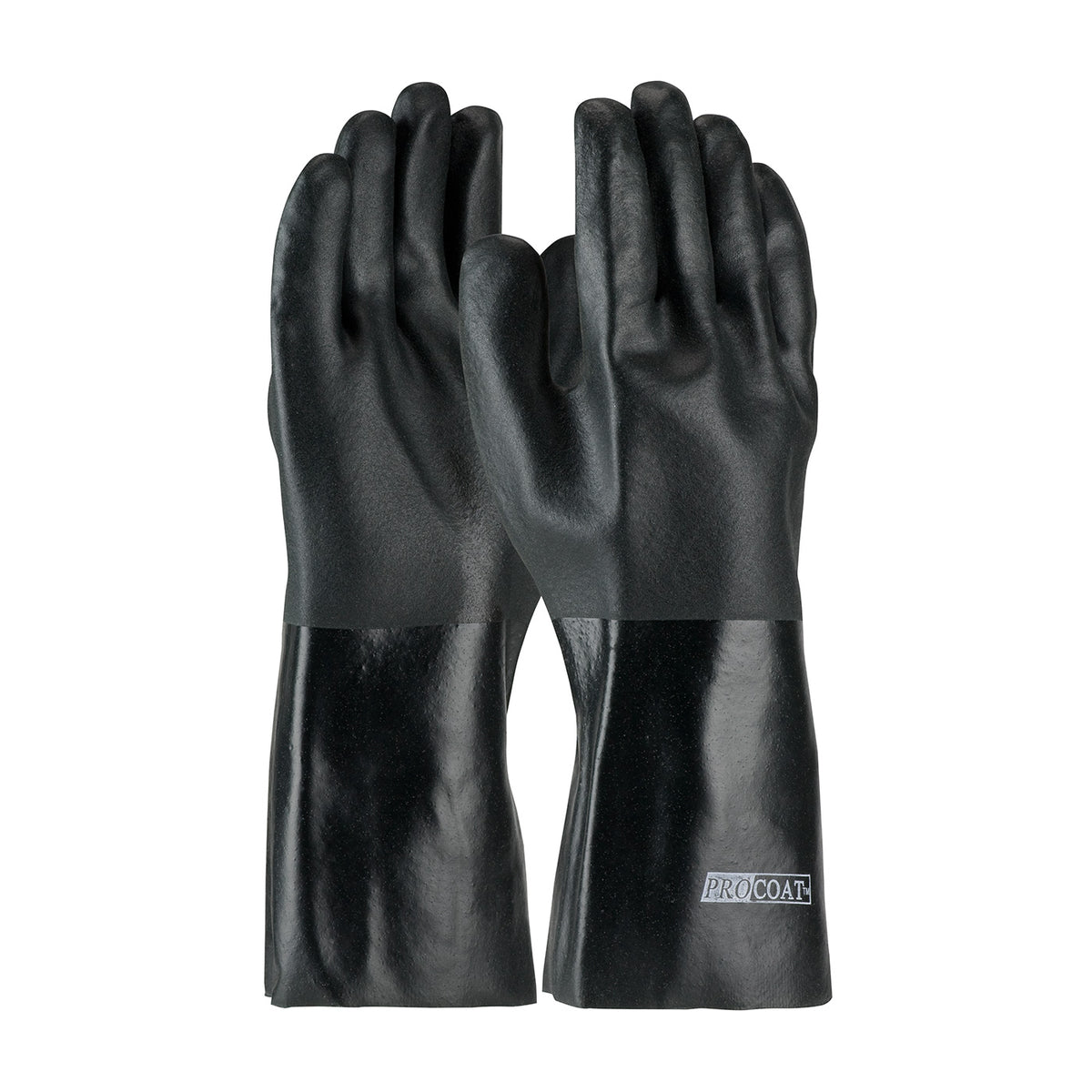 PIP Premium PVC Dipped Glove with Jersey Liner and Rough Acid Finish - 14" Length – MENS