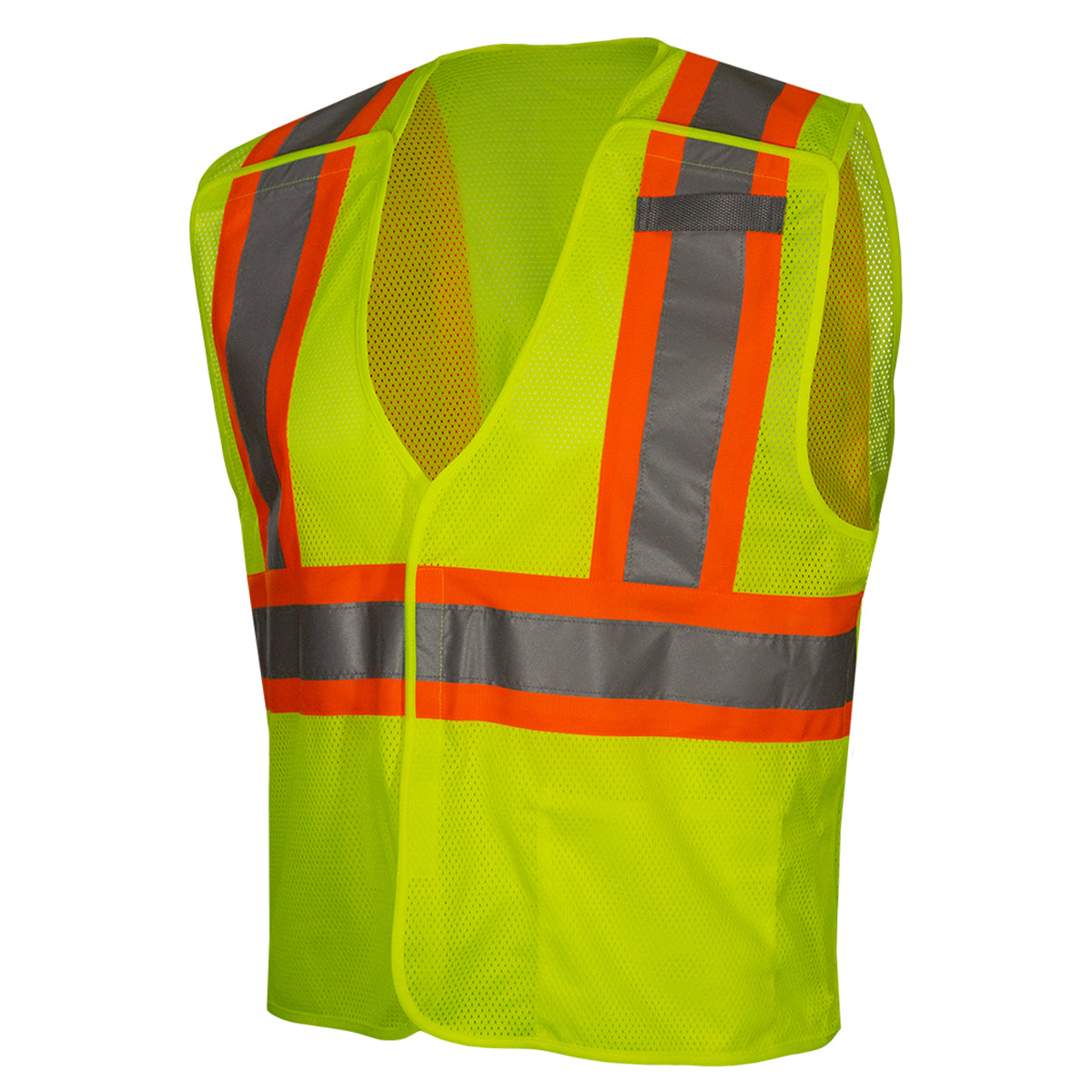 ANSI Type R Class 2 Value Breakaway Mesh Vest with Drop Shoulders