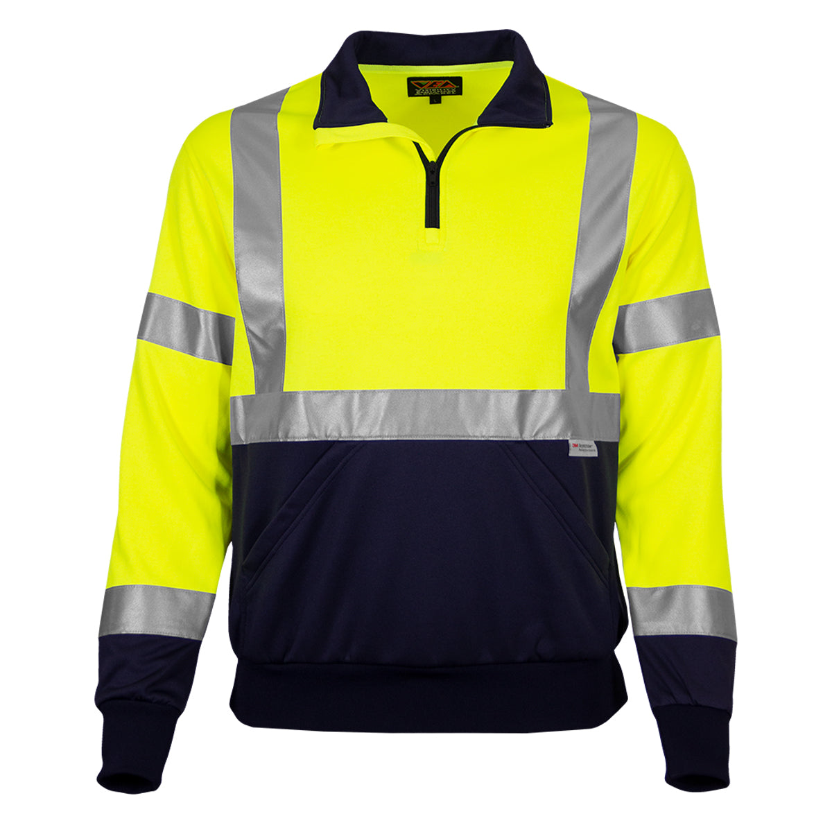 Reflective Apparel ANSI Type R Class 3 Quarter-Zip Sweatshirt