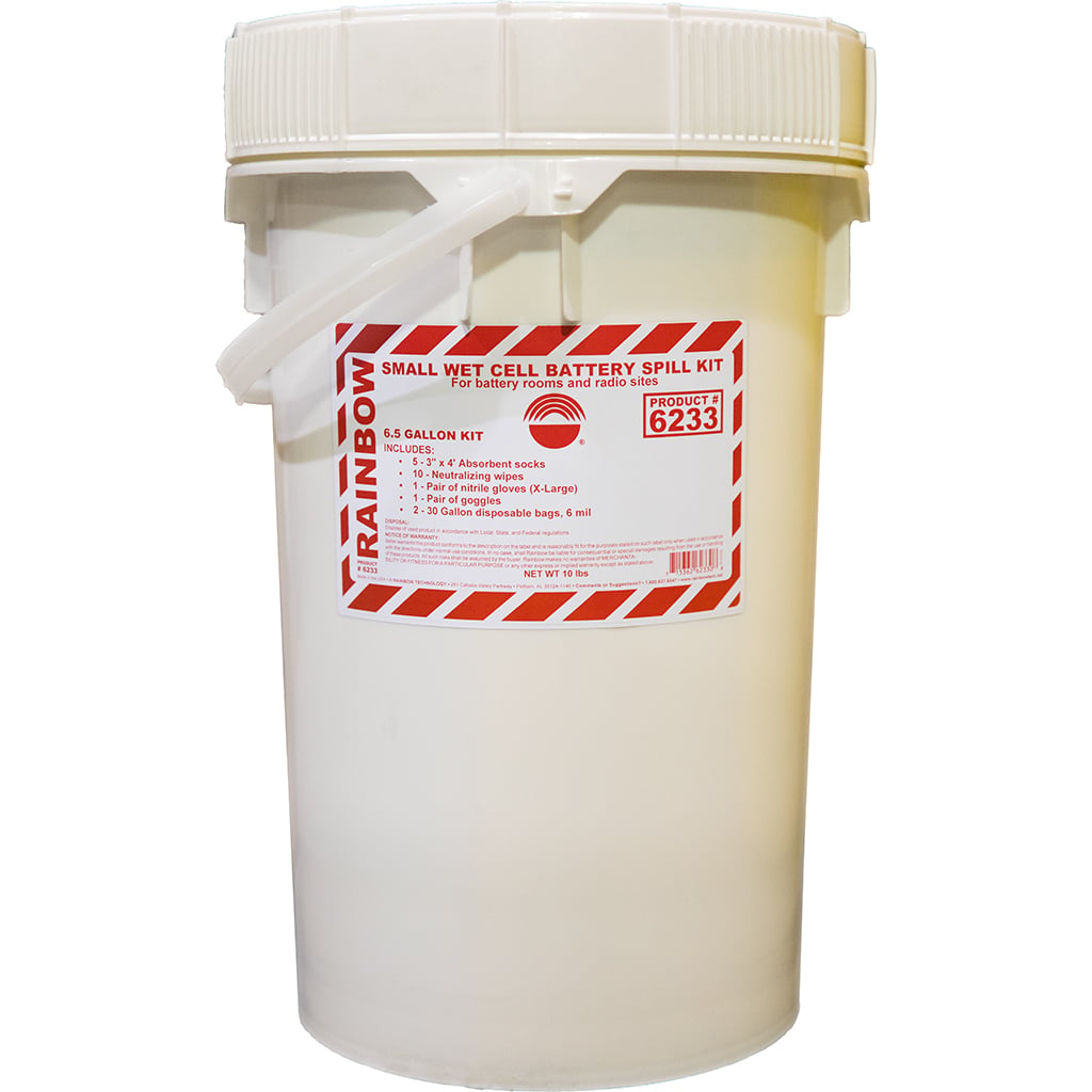 Wet Cell Battery Spill Kit – 6.5 Gallon Pail