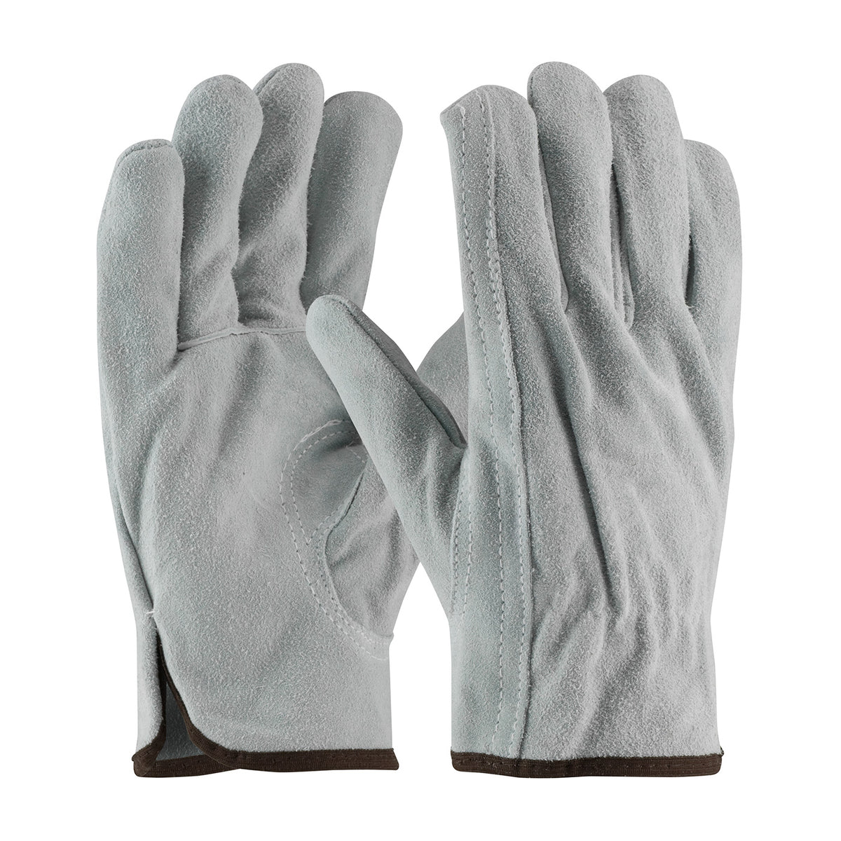 PIP Premium Grade Split Cowhide Leather Drivers Glove - Keystone Thumb