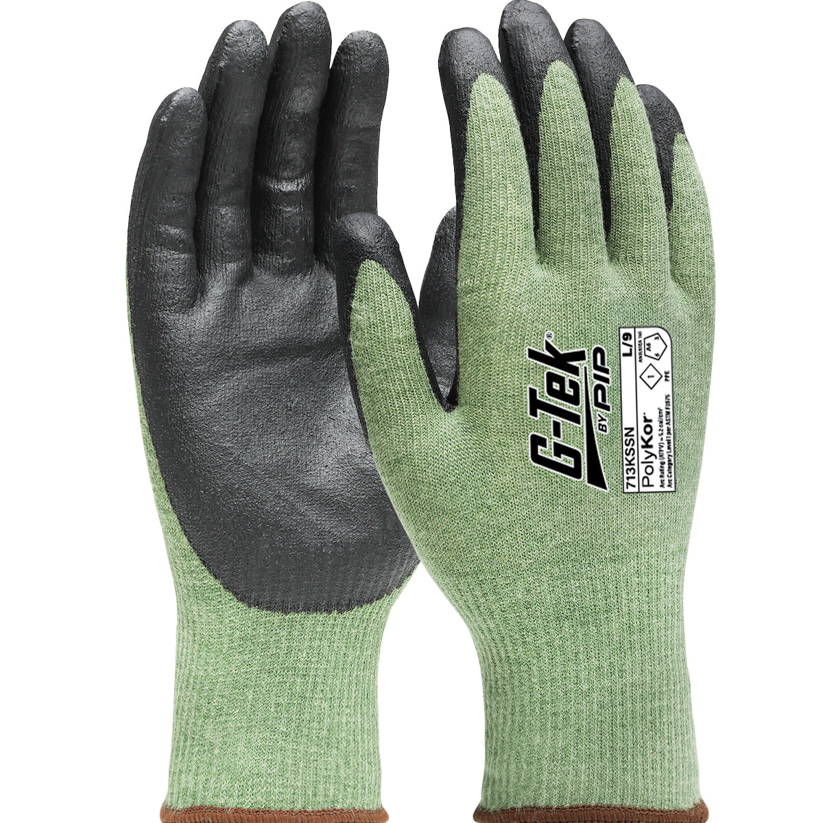 PIP AR Seamless Knit PolyKor®/Aramid Blend Glove with Nitrile Foam Coated Grip on Palm & Fingers