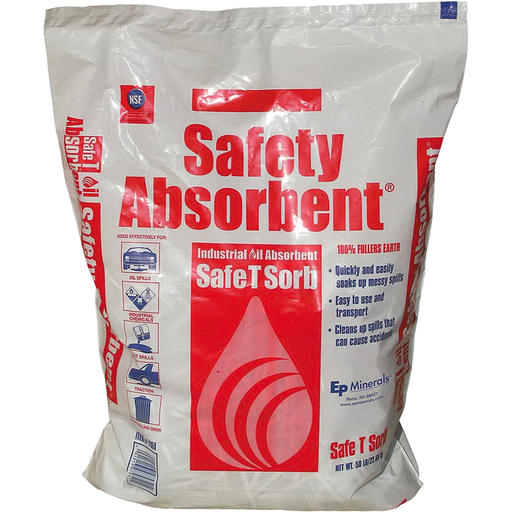 Safe T Sorb Industrial Oil Absorbent – 50 lb Bag