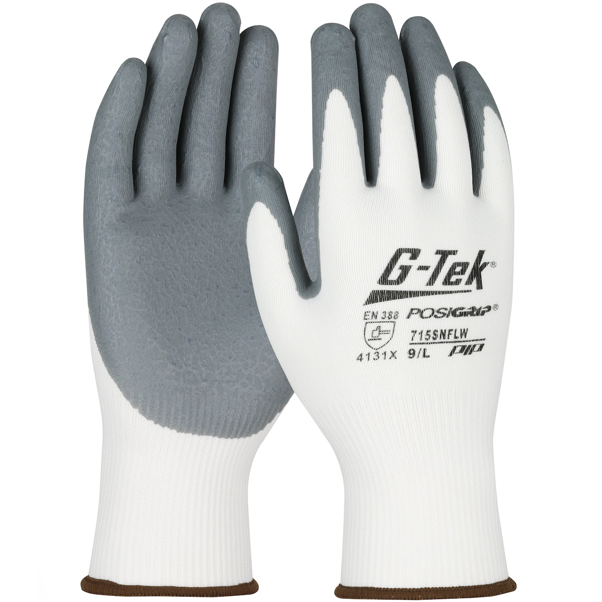 PIP Seamless Knit Nylon Glove with Nitrile Coated Foam Grip on Palm & Fingers