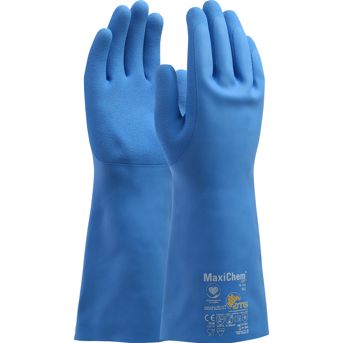 PIP Latex Blend Coated Glove with TriTech™ Liner and Non-Slip Grip on Palm &amp; Fingers - 14"