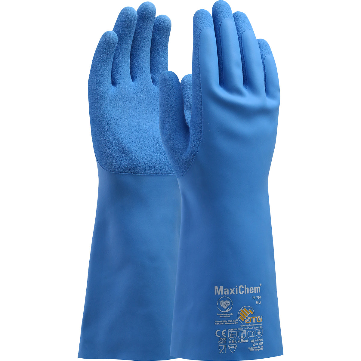 PIP Latex Blend Coated Glove with Nylon / Elastane Liner and Non-Slip Grip on Palm &amp; Fingers