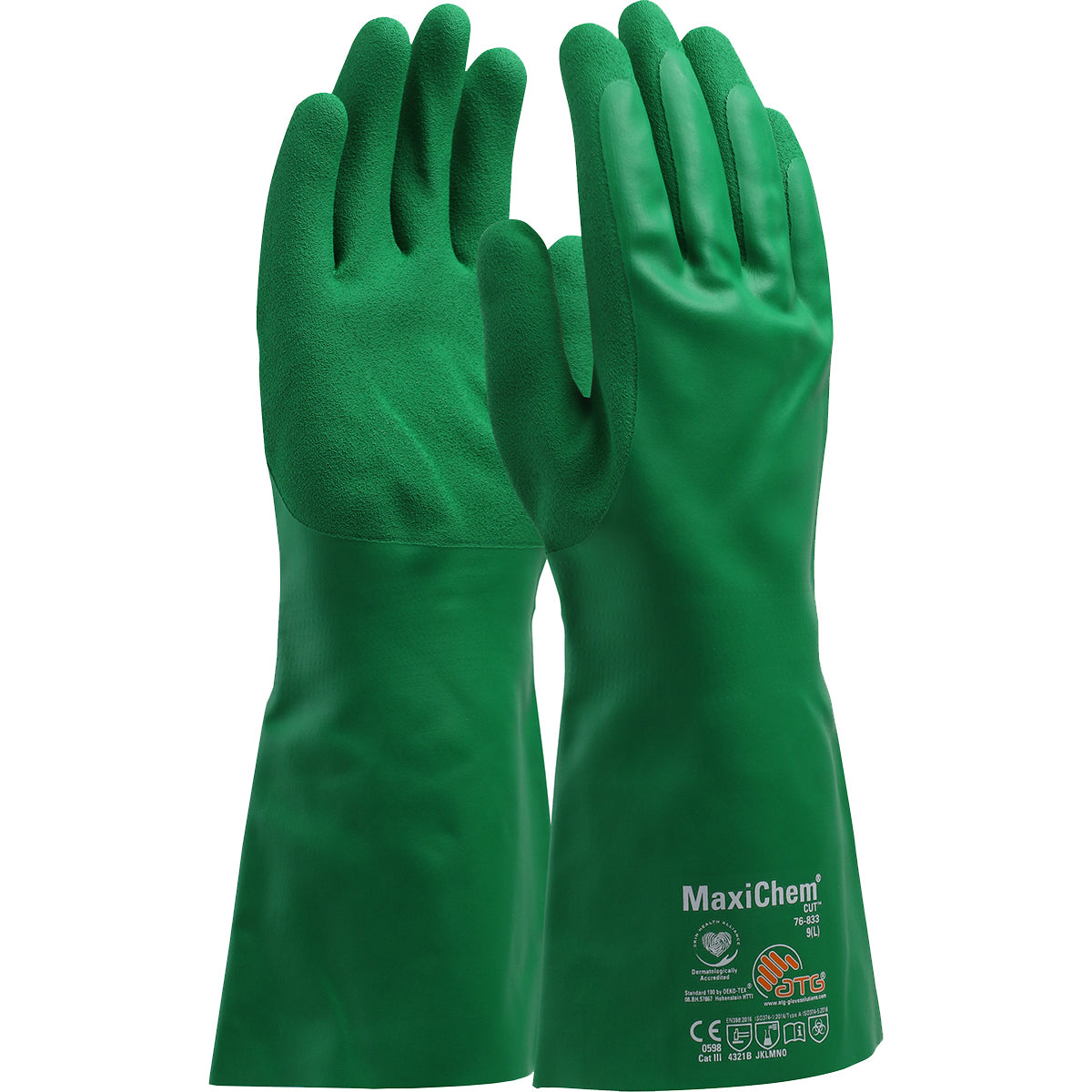 PIP Nitrile Blend Coated Glove with TriTech™ Liner and Non-Slip Grip on Palm &amp; Fingers - 14"