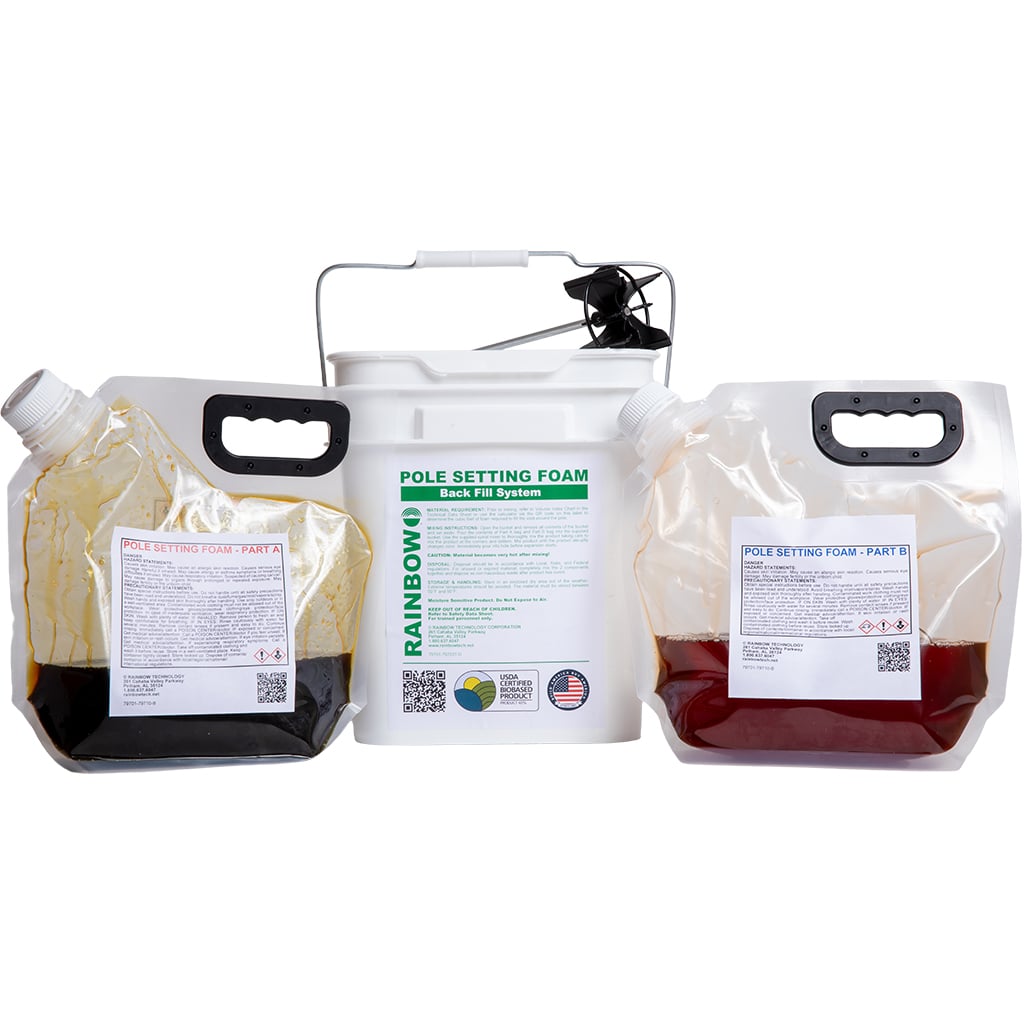 Pole Setting Foam – 3 Cubic Feet Kit