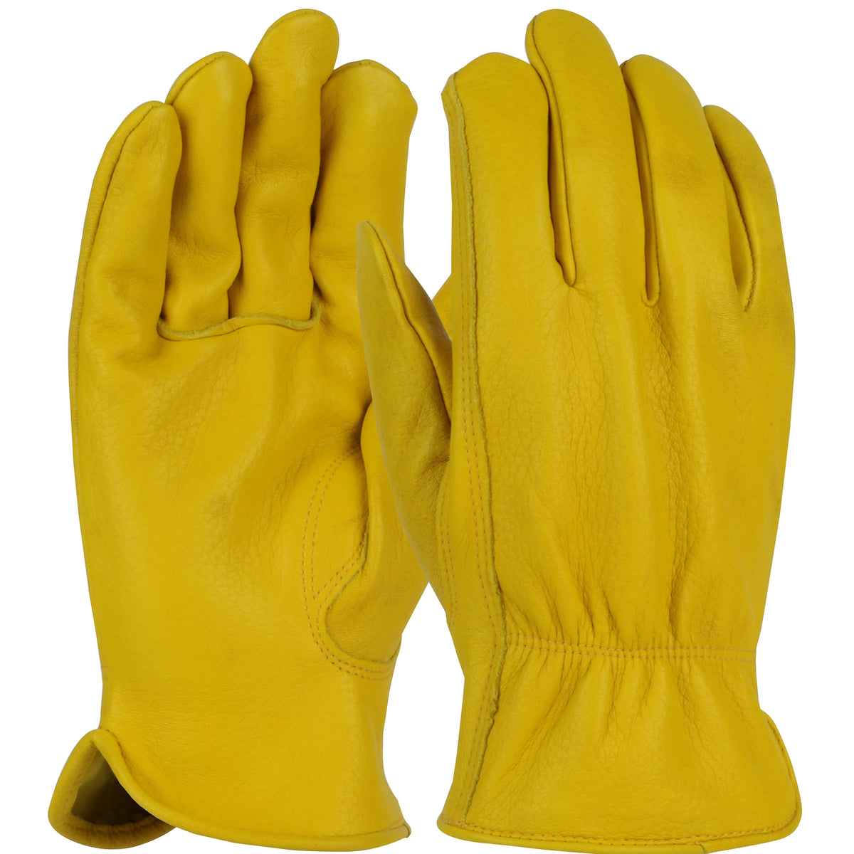 PIP Regular Grade Top Grain Deerskin Leather Drivers Glove - Keystone Thumb