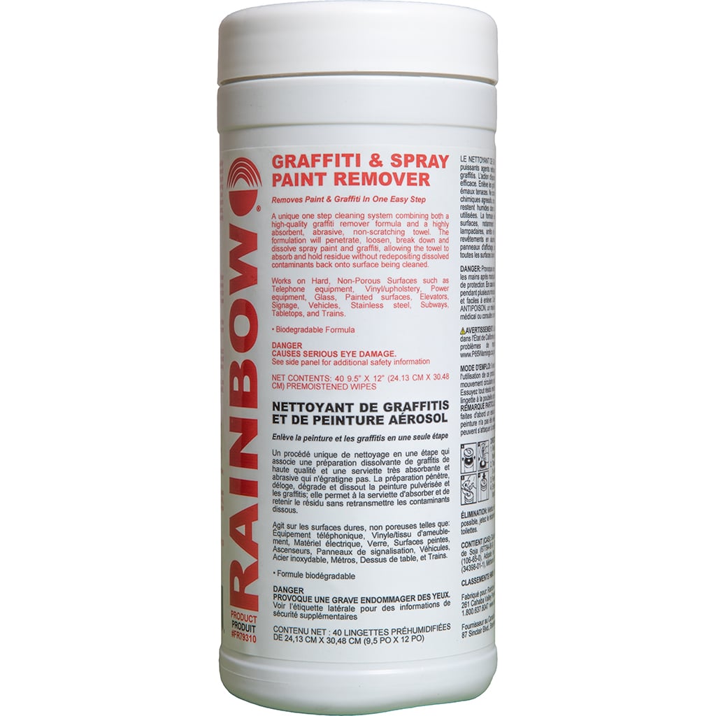 Graffiti &amp; Spray Paint Remover