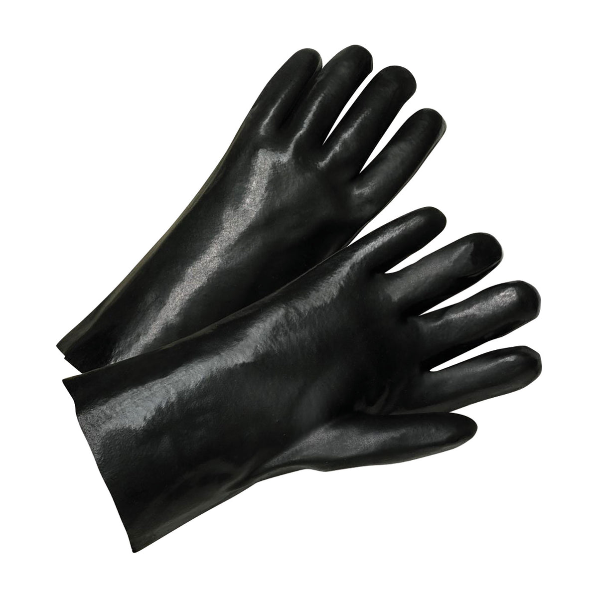 PIP PVC Dipped Glove with Jersey Liner and Smooth Finish - 12" Length – L