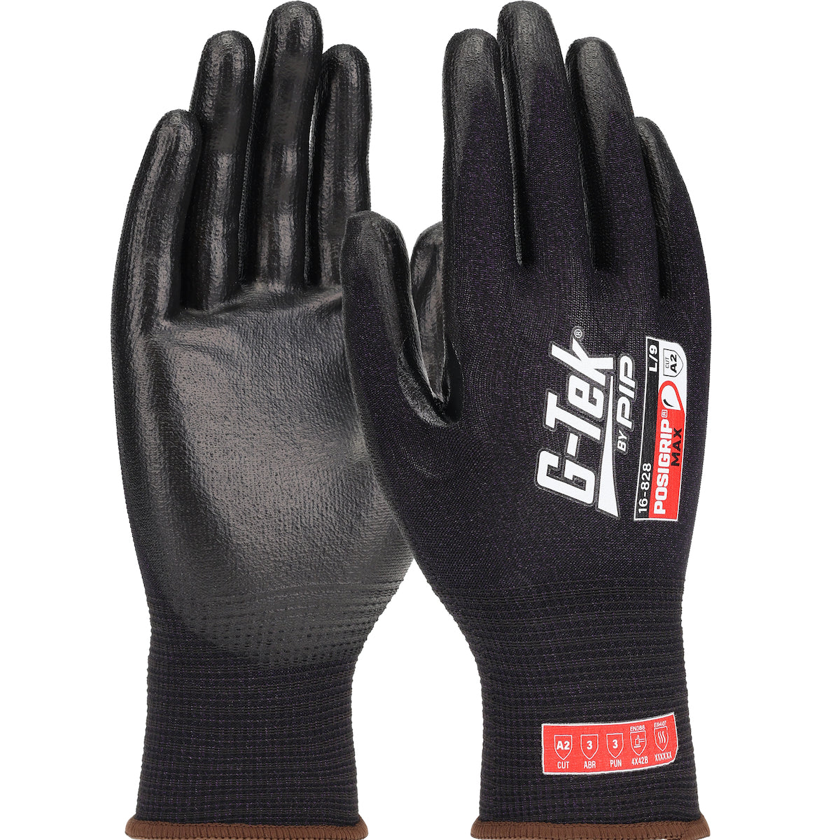 PIP Seamless Knit PolyKor® Blended Glove with PosiGrip MAX™ Coating on Palm &amp; Fingers - Touchscreen