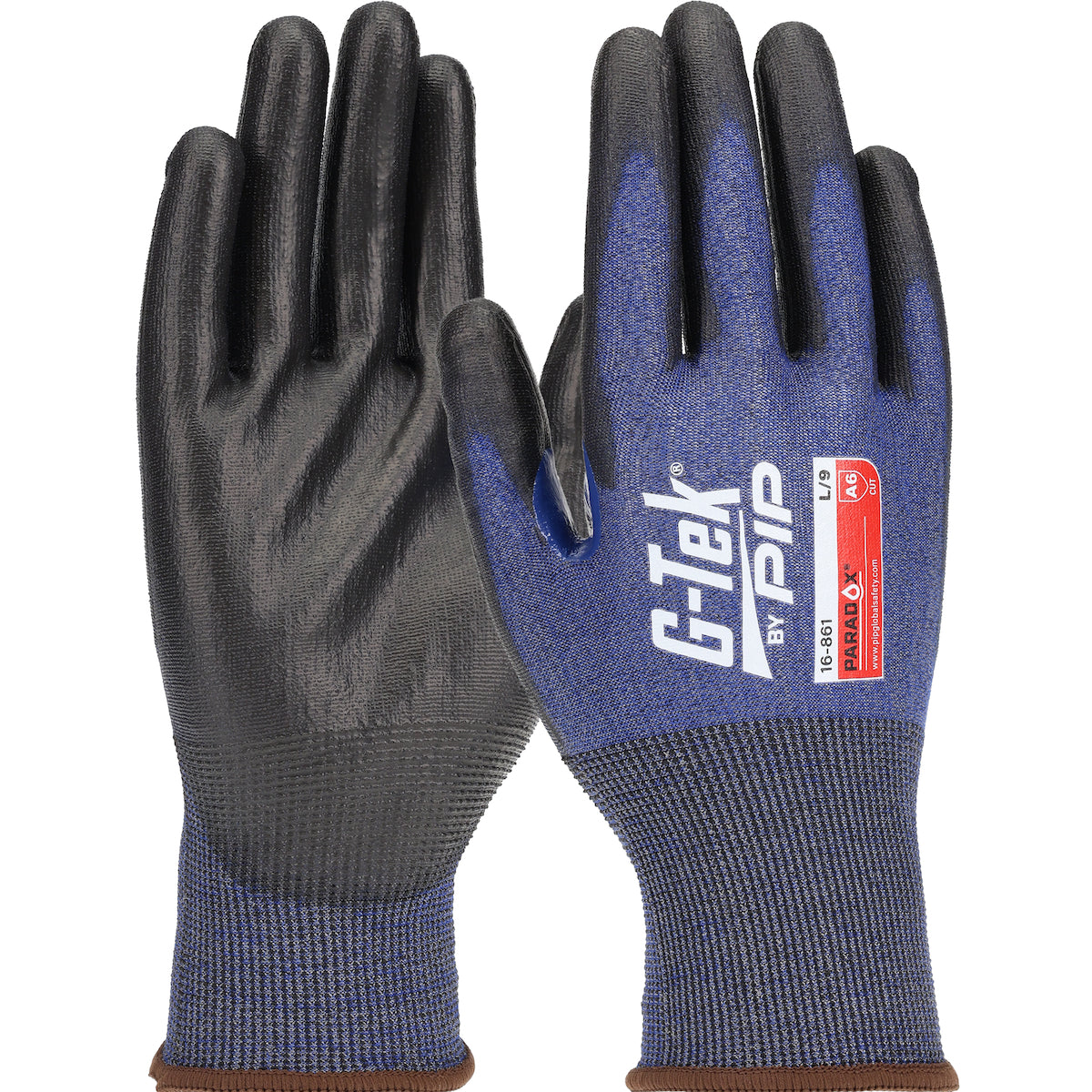 PIP Seamless Knit PolyKor® Blended Glove with PosiGrip MAX™ Coating on Palm &amp; Fingers - 21 Gauge - Touchscreen