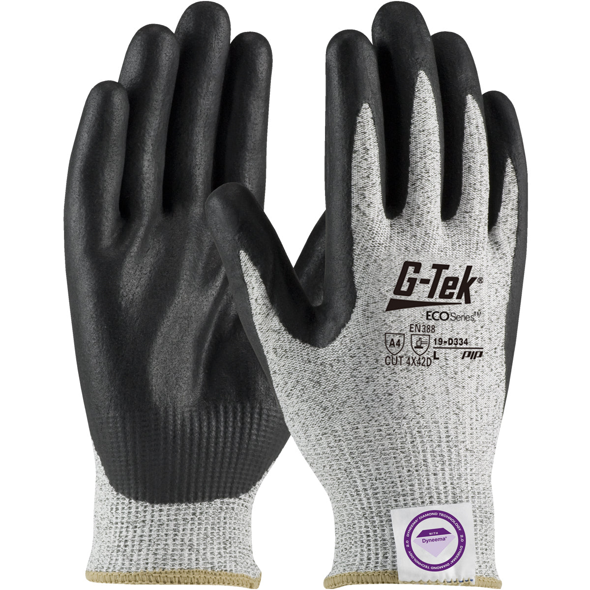 PIP Seamless Knit Dyneema® Phoenix Blended Glove with Nitrile Coated Foam Grip on Palm & Fingers
