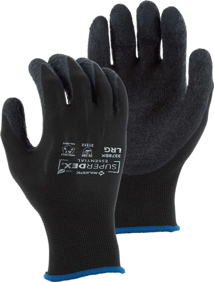 Lightweight SuperDex Latex Palm Dipped Glove on Recycled Polyester Liner