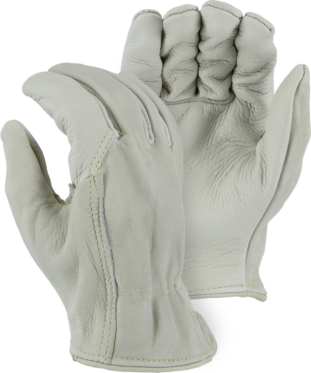 A Grade Cowhide Kevlar Drivers Glove, Wing Thumb
